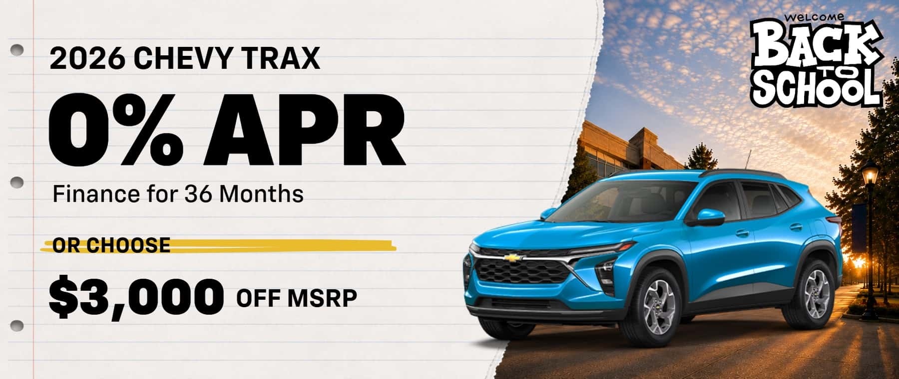 2026 CHEVY TRAX