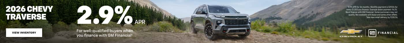 2026 Chevy Traverse