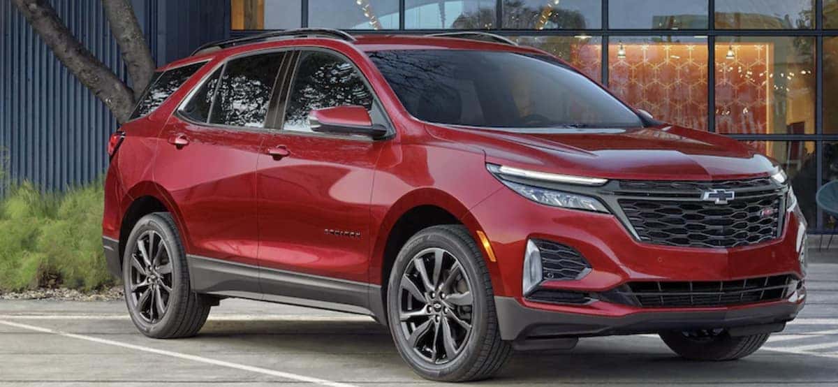 Red 2023 Chevy Equinox