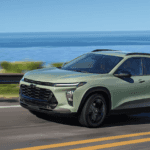 2024 Chevy Trax driving