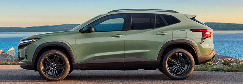 2024 chevy trax redesigned body silhouette