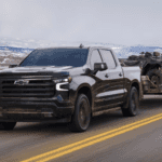 a new chevy silverado 1500 tows dirtbikes