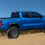 2024 Blue Chevy Colorado
