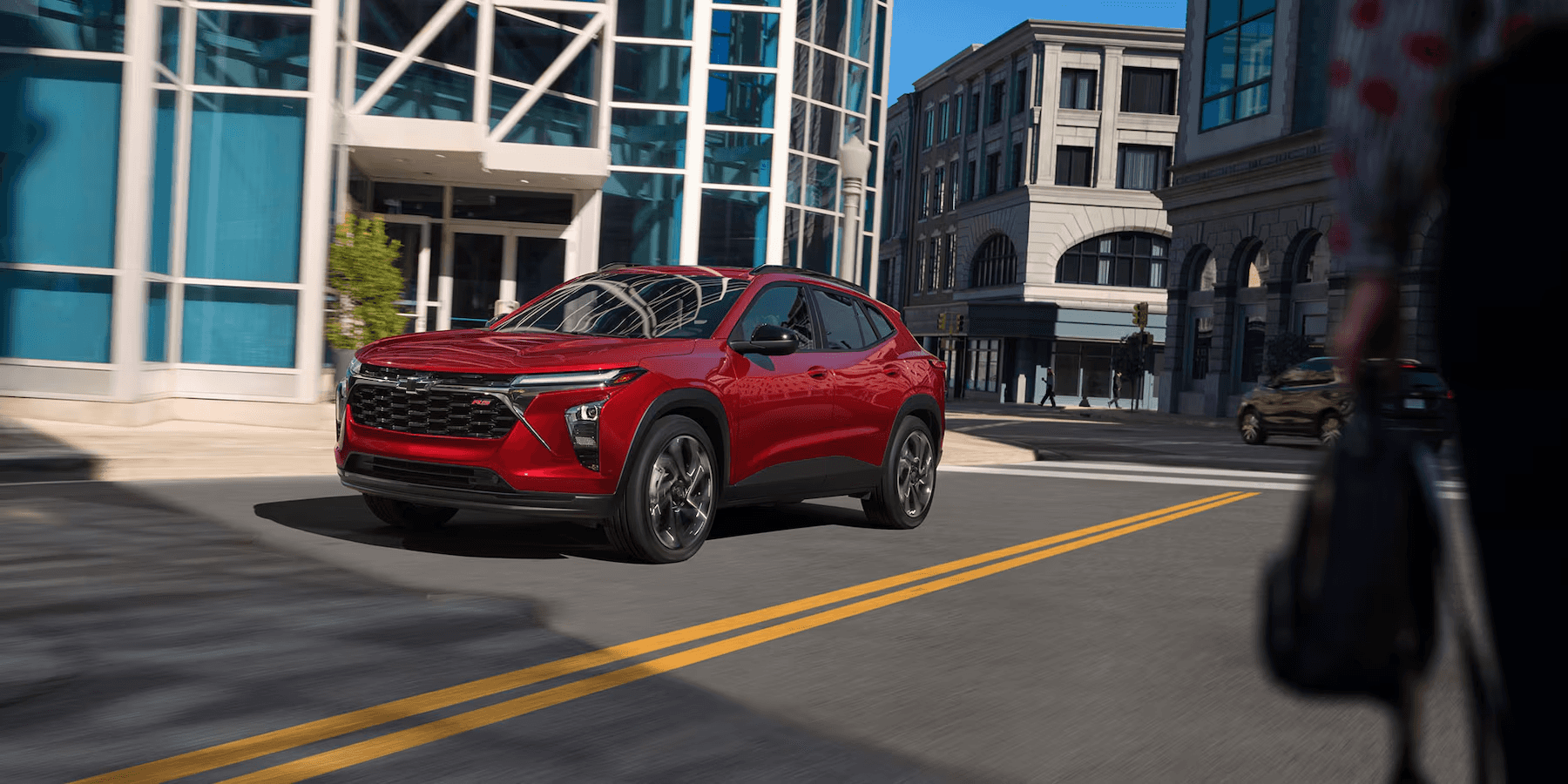 Red 2024 Chevy Trax
