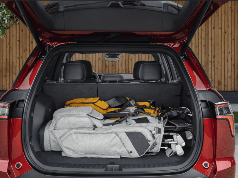 2026 Chevrolet Equinox rear cargo area