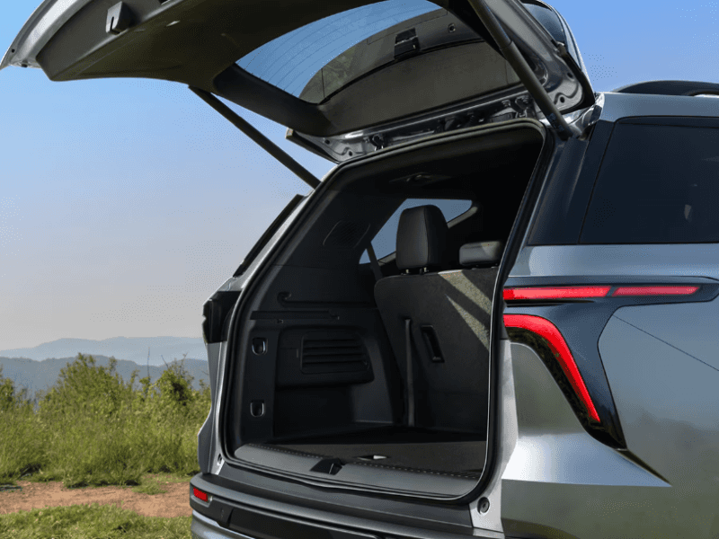 2026 Chevrolet Traverse rear cargo area