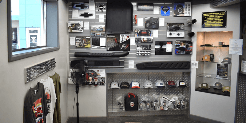 Chevrolet accessories at DeFOUW Chevrolet in Lafayette Indiana