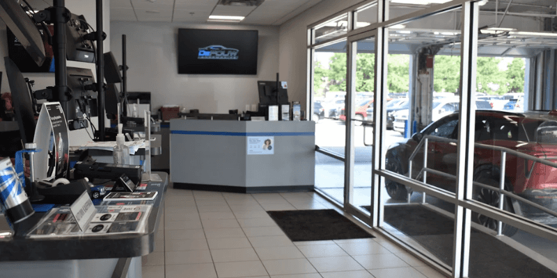 DeFOUW Chevrolet service department in Lafayette Indiana