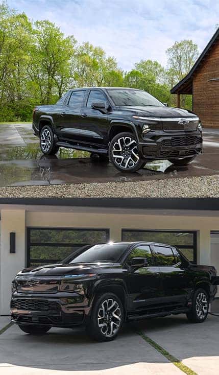 Chevrolet EV’s at Delaney Chevrolet of Greensburg | Black 2025 Chevy Silverado EV