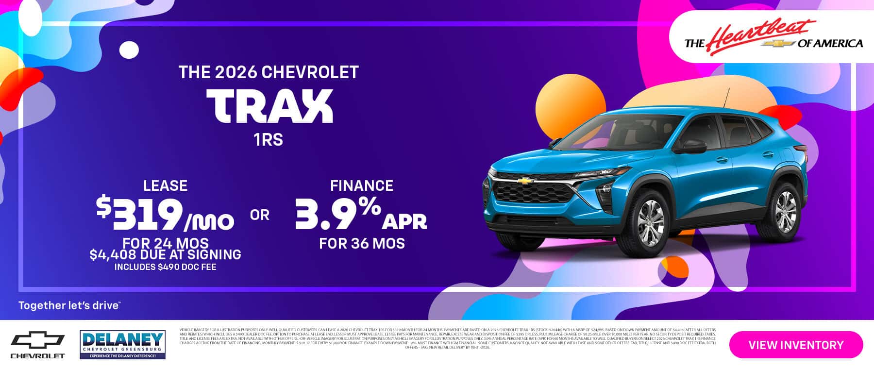 Aug 26 Trax Lease