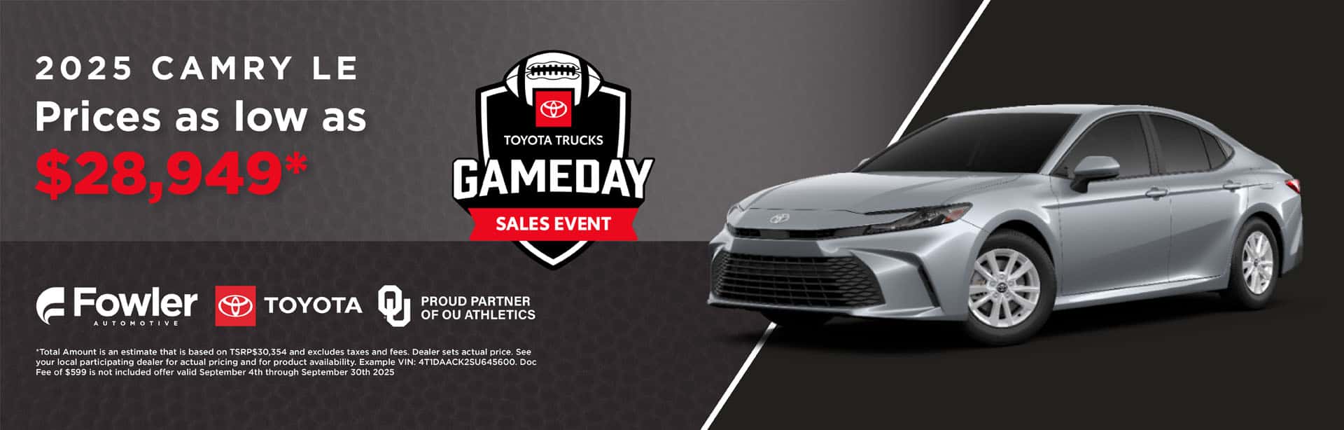 New & Used Toyota Cars for Sale in Norman, OK | Fowler Toyota of Norman
