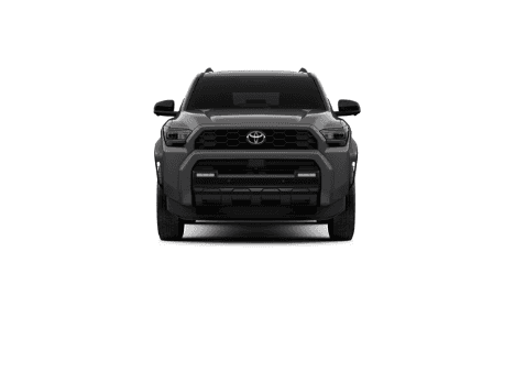 2026 Toyota 4Runner in black, front grille detail