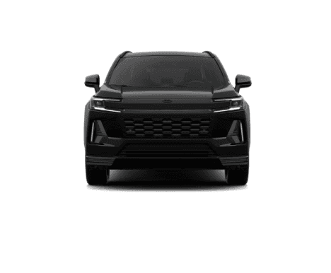 2026 Toyota RAV4 in black, front grille detail