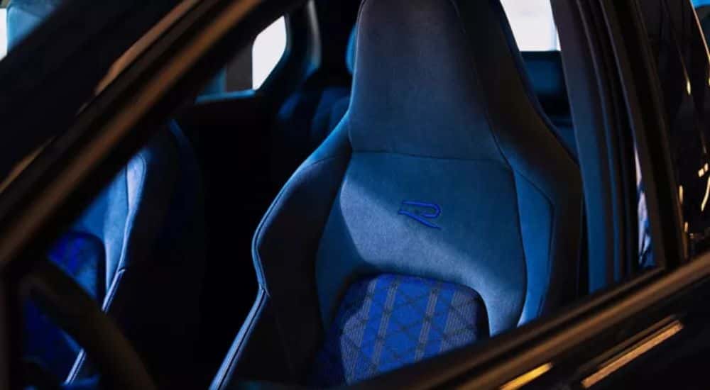 2026 VOlkswagen Golf R leather seats