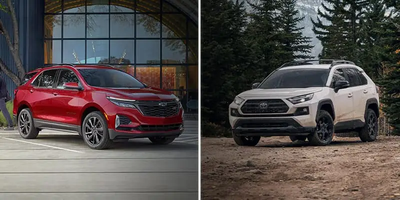 2022 Chevrolet Equinox vs 2022 Toyota RAV4 | Garber Automotive Group