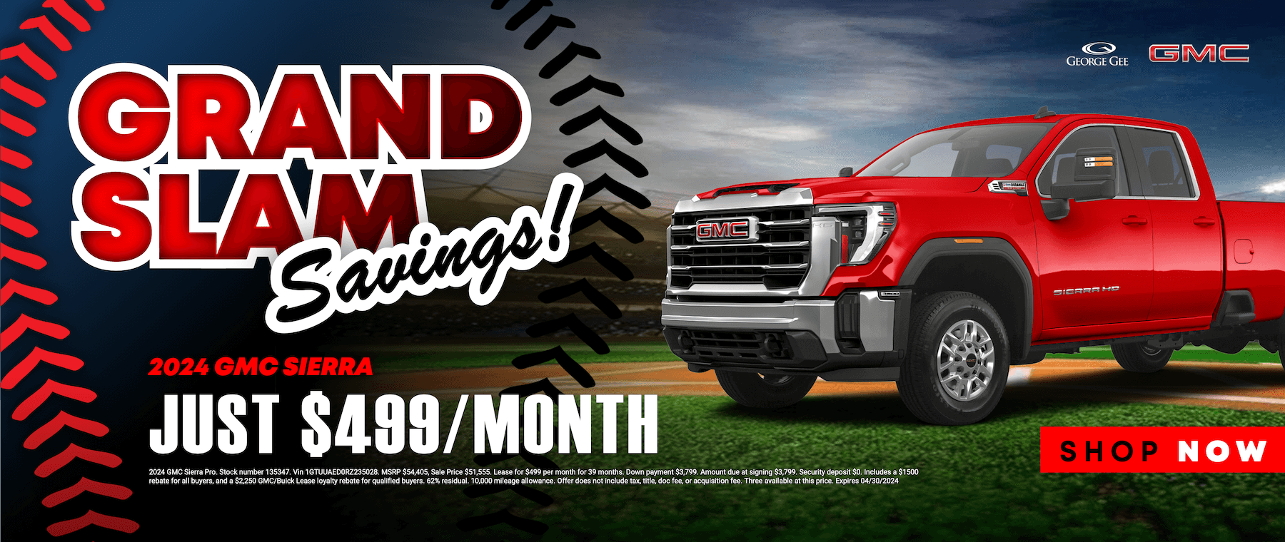 2024 Sierra $499/mo