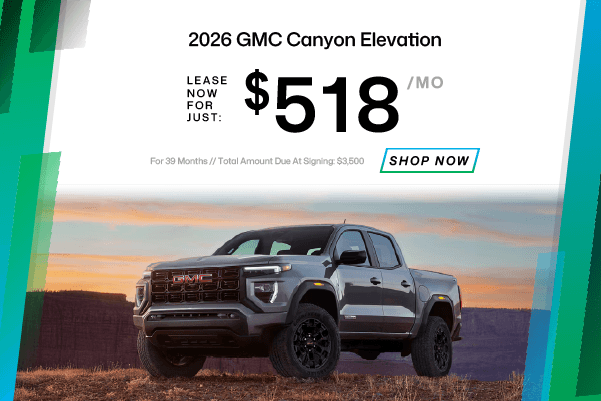 New 2026 GMC Canyon Elevation