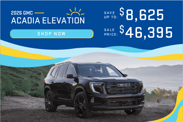 New 2026 GMC Acadia Elevation