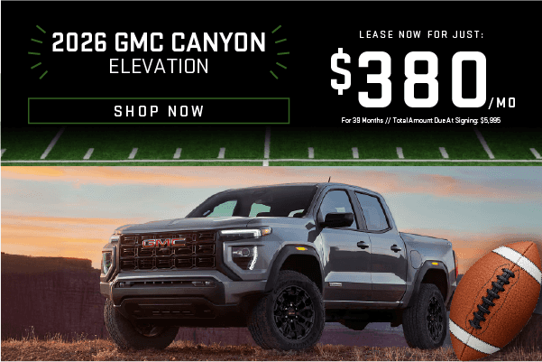 New 2026 GMC Canyon Elevation