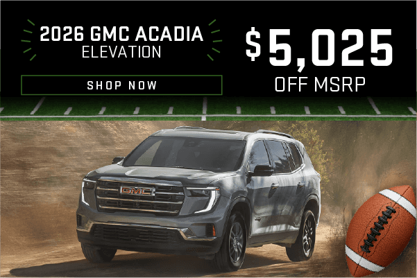 New 2026 GMC Acadia Elevation