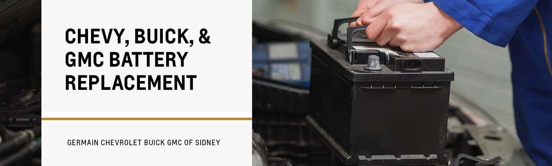 Chevy, Buick, & GMC Battery Replacement
