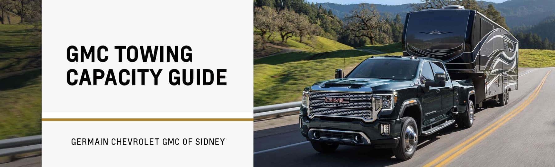 GMC Towing Capacity 2023 Models Guide Germain GM