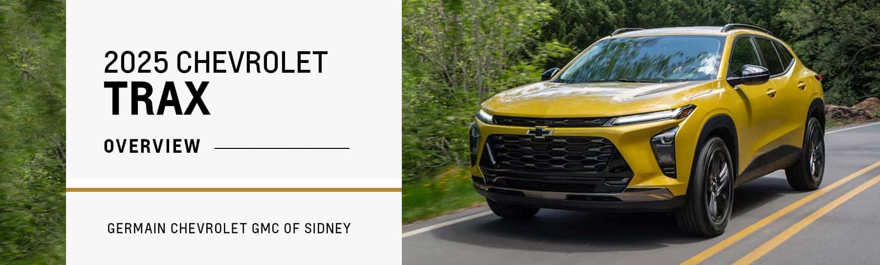2025 Chevrolet Trax Model Review - Germain GM of Sidney