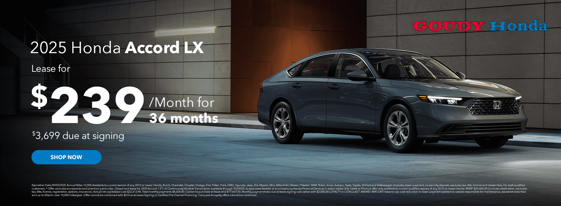 2025 Accord LX