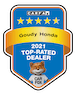 Carfax 2021 Top Rated Dealer 
