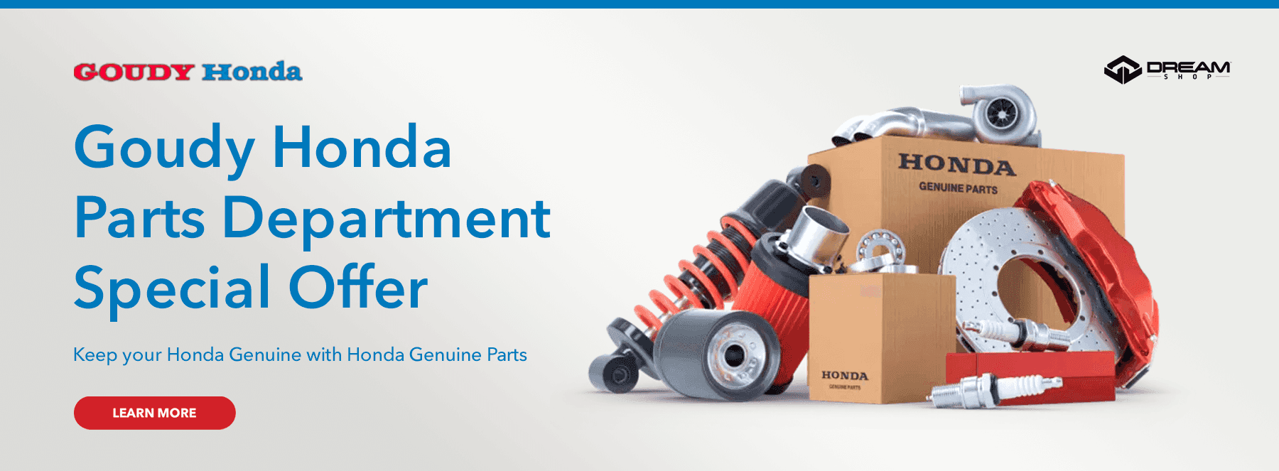 Goudy Honda Parts Department Special Offer