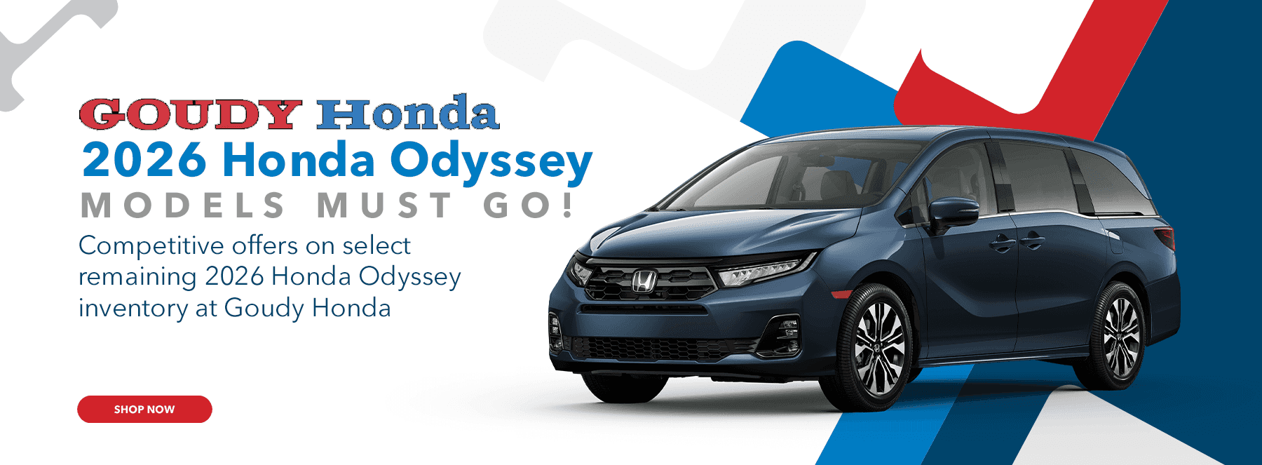 2026 Honda Odyssey Models Must Go!