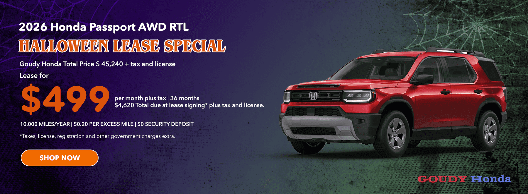 2026 Honda Passport AWD RTL