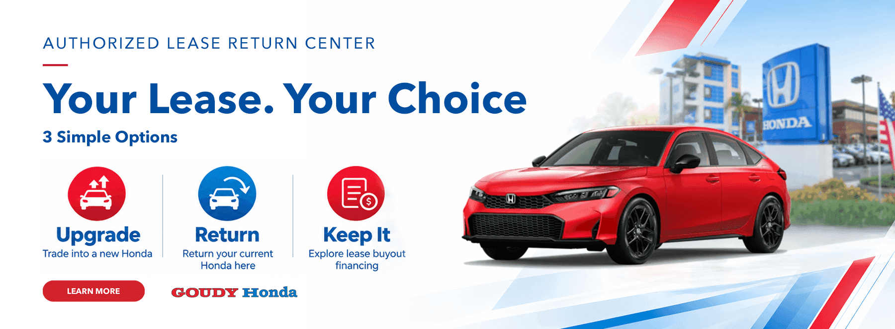 AUTHORIZED LEASE RETURN CENTER Your Lease. Your Choice.