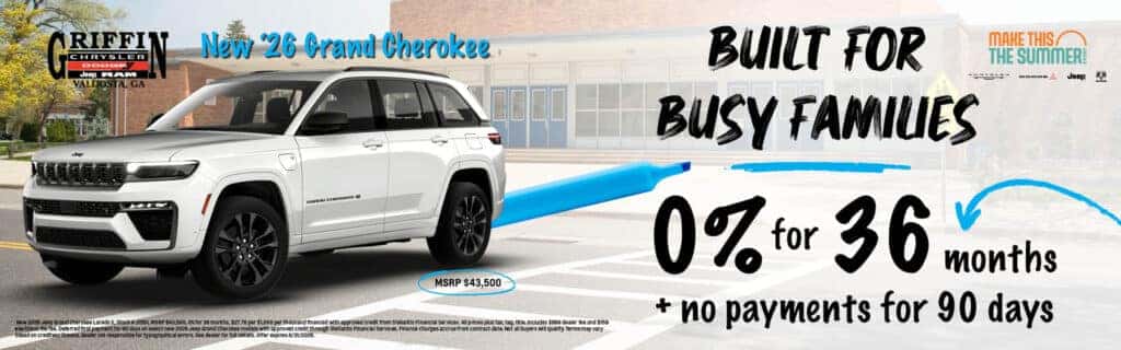 Built for Busy Families New '26 Grand Cherokee