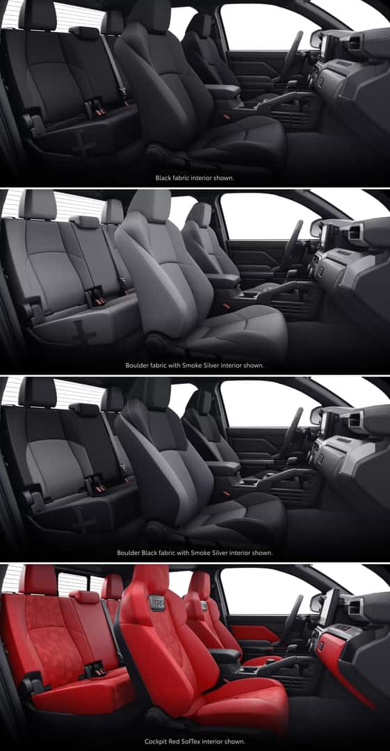 2025 Toyota Tacoma Interior: Exploring the Toyota Tacoma Interior Colors