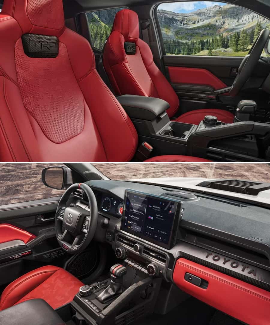 2025 Toyota Tacoma Interior: Sampling the 2025 Toyota Tacoma TRD Pro Interior