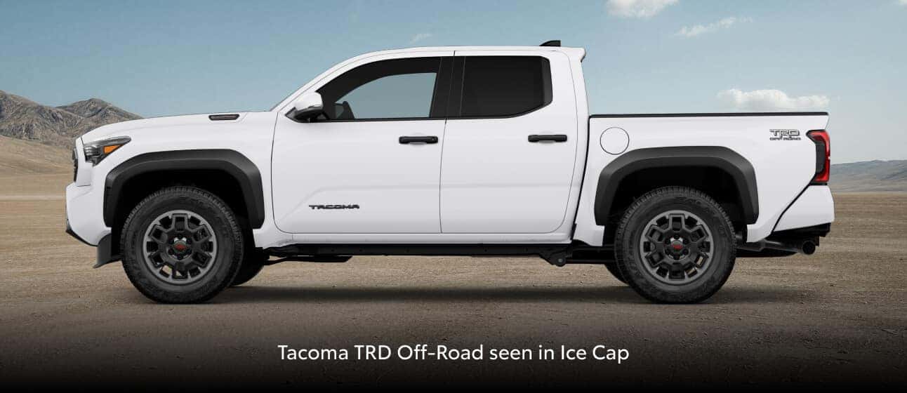 2026 Toyota Tacoma Exterior Colors: Ice Cap