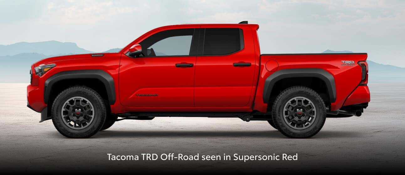 2026 Toyota Tacoma Exterior Colors: Supersonic Red