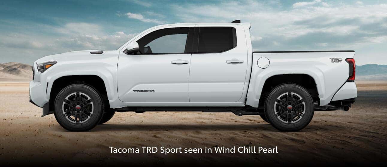 2026 Toyota Tacoma Exterior Colors: Wind Chill Pearl