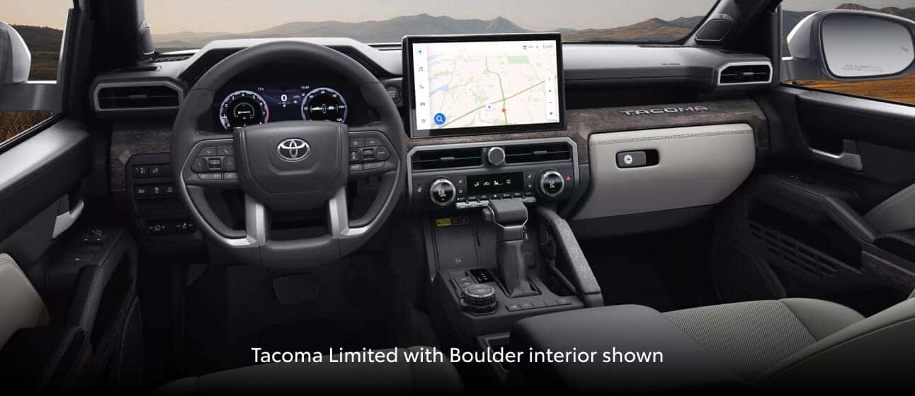 2026 Toyota Tacoma Interior Colors: Boulder