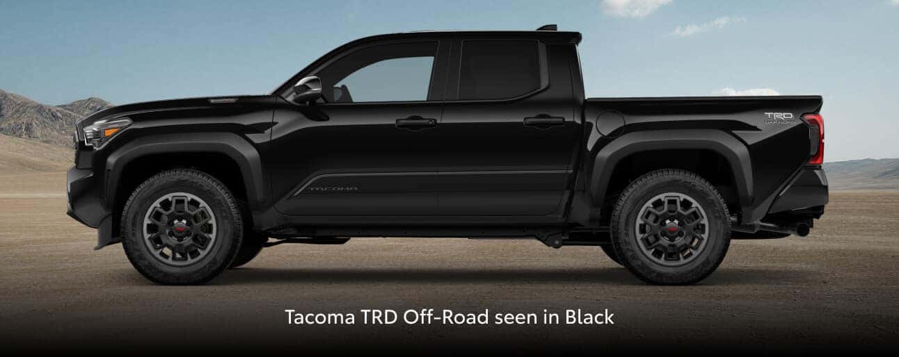2026 Toyota Tacoma Exterior Colors: Black