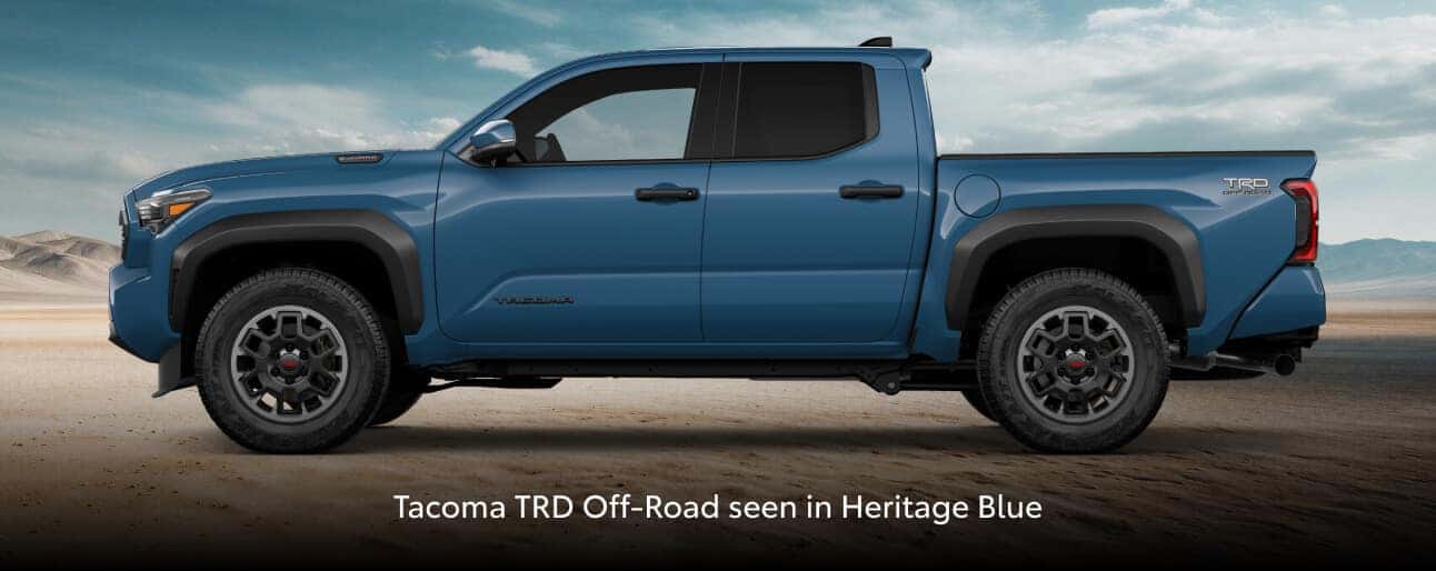 2026 Toyota Tacoma Exterior Colors: Heritage Blue