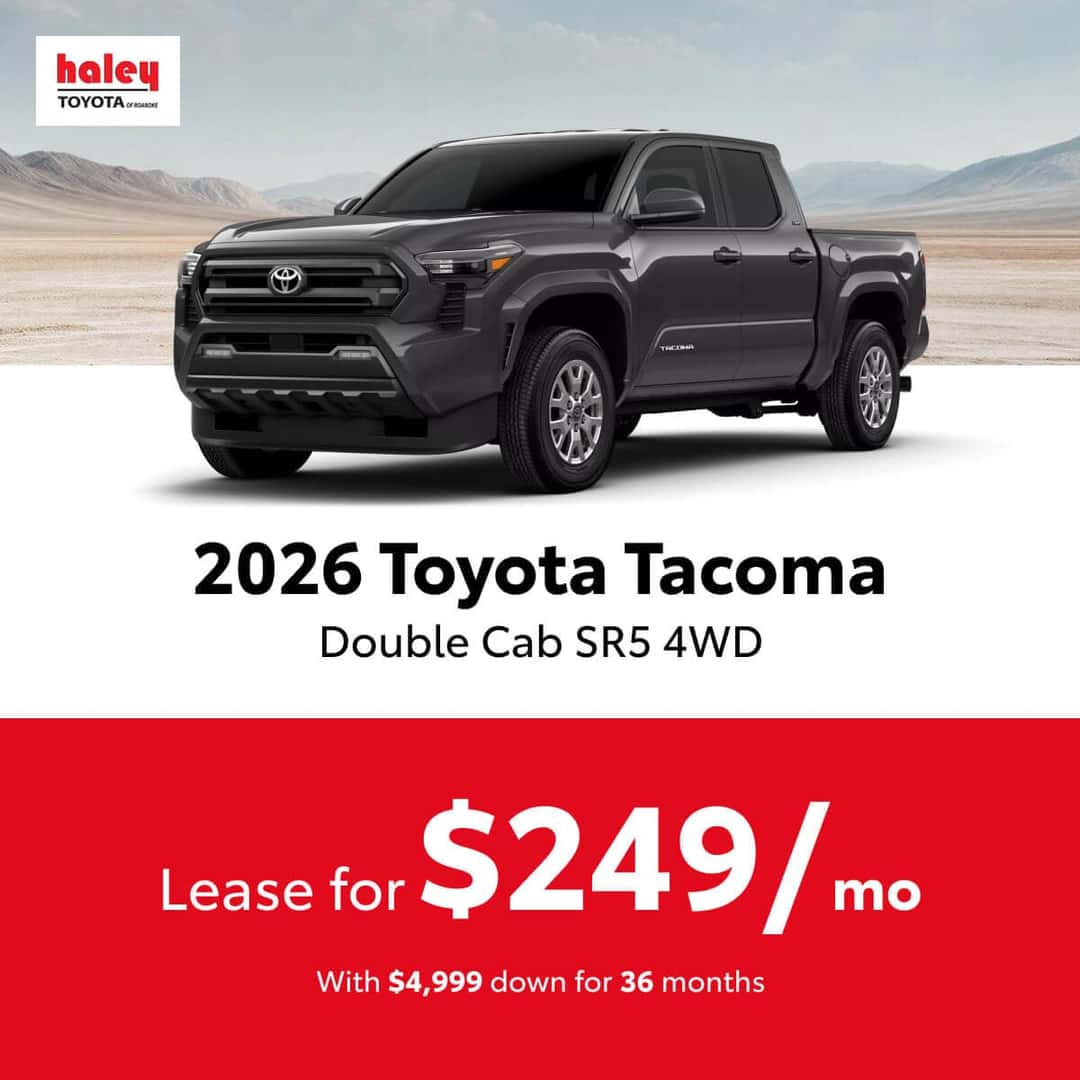 2026 Toyota Tacoma Lease $249 per month for 36 months