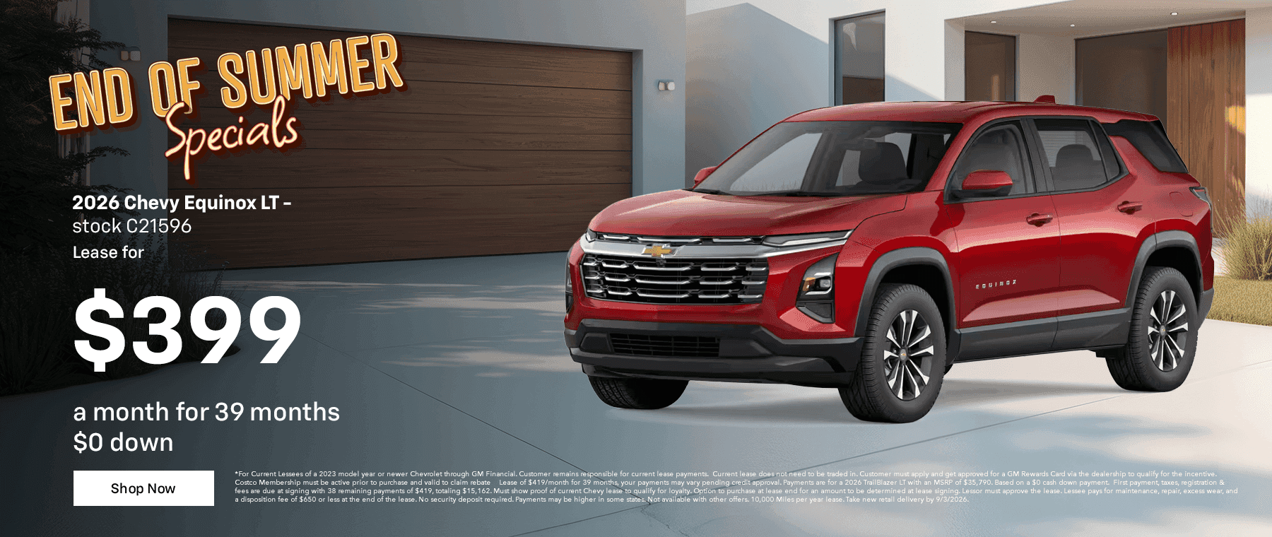 2026 Chevy Equinox LT -