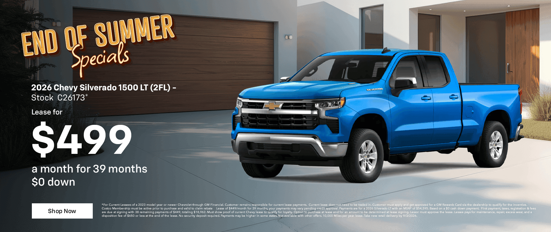 2026 Chevy Silverado 1500 LT