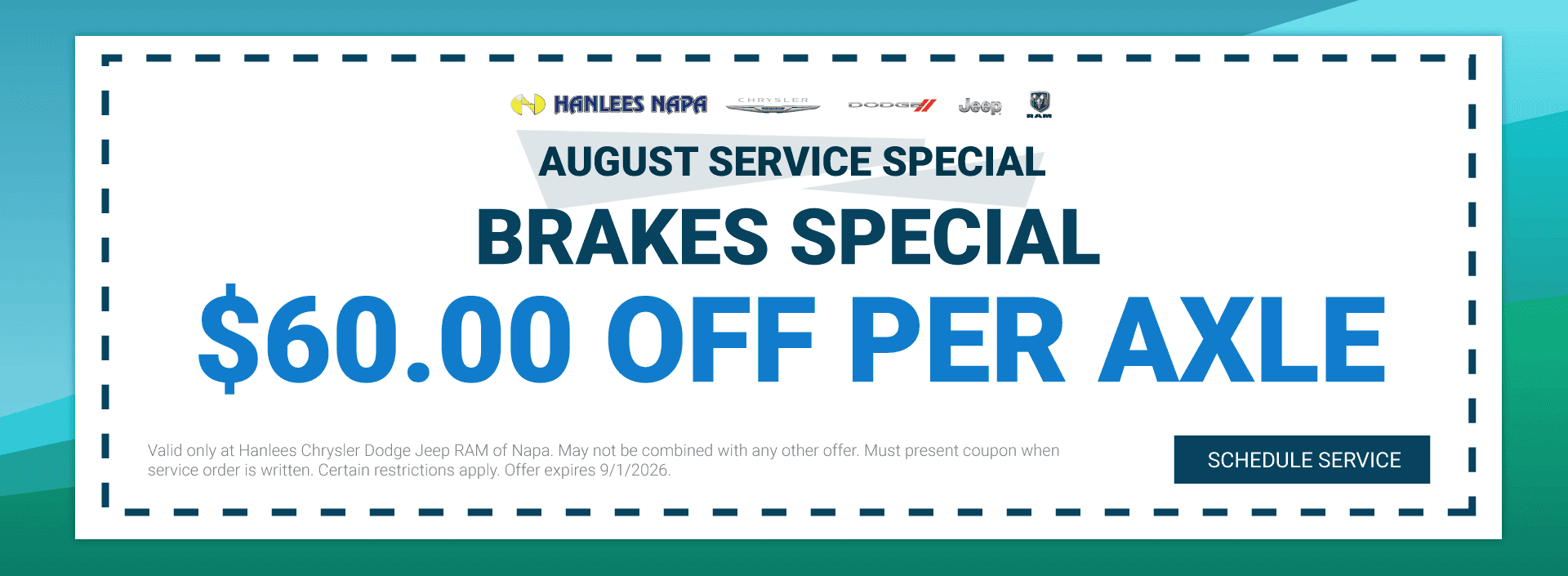 Brakes Special