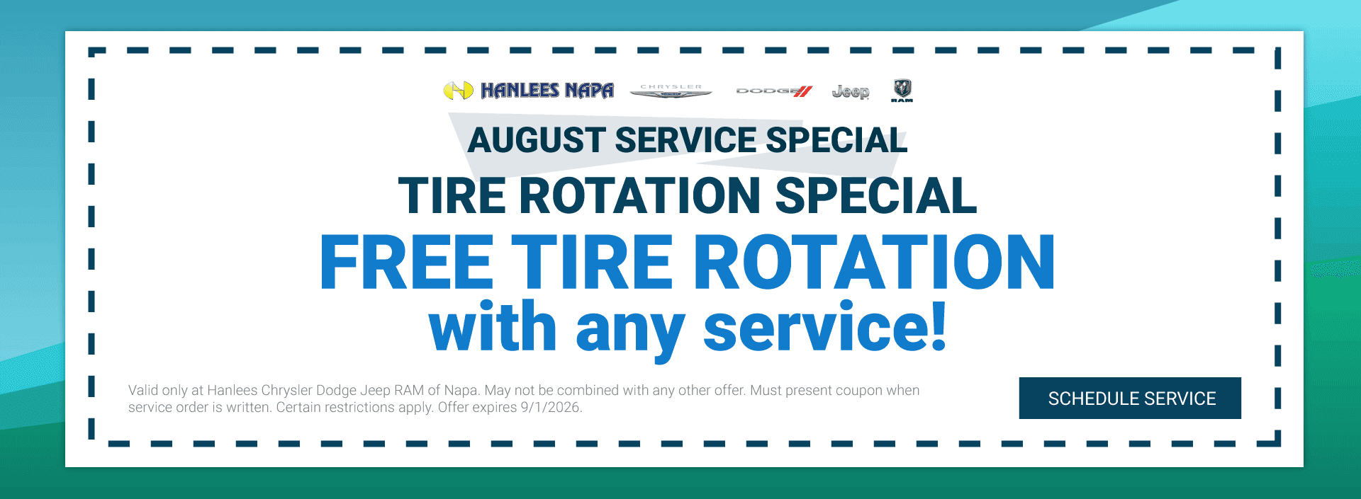 Tire Rotation Special