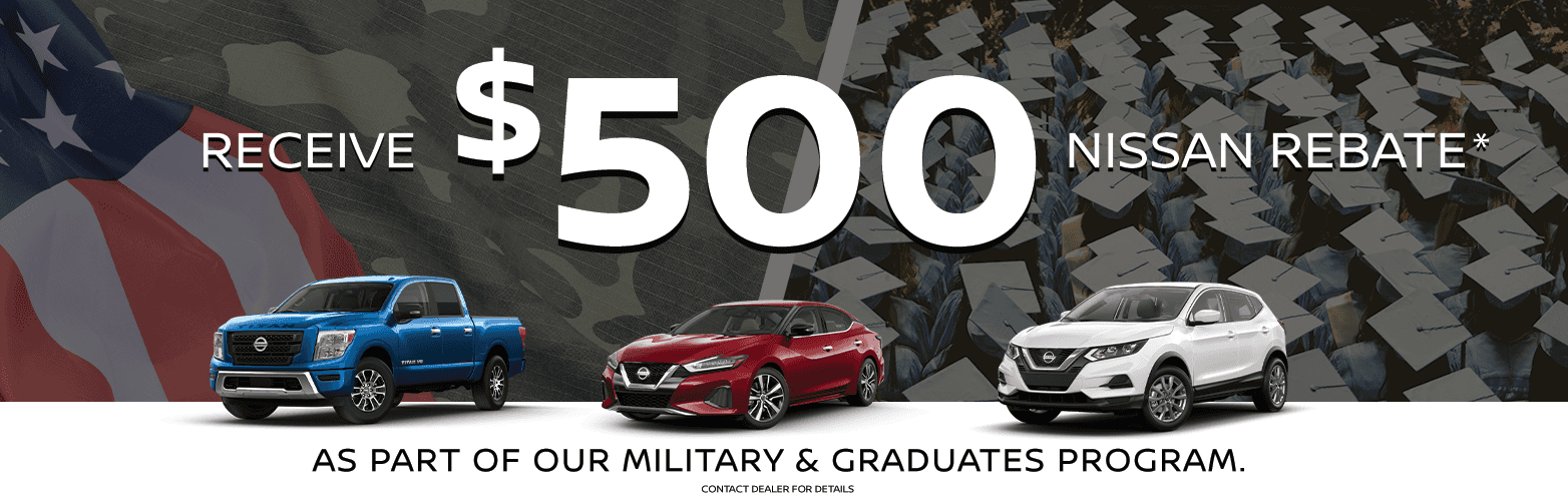 Nissan Rebate Military Grads