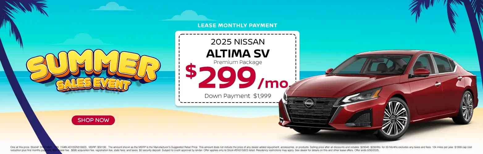 2025 Nissan Altima special