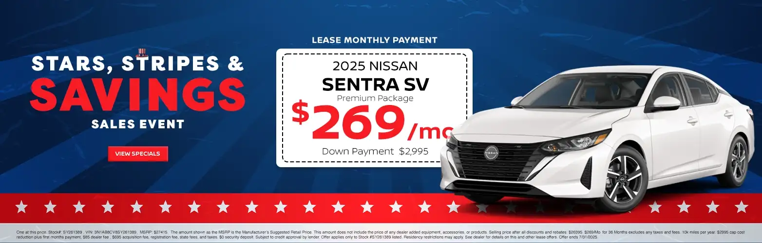 2025 Nissan Sentra special